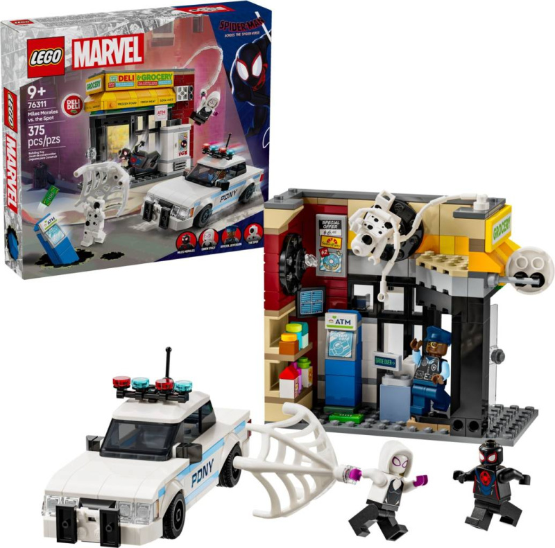 LEGO® Marvel 76311 Spider-Verse: Miles Morales vs. Flek