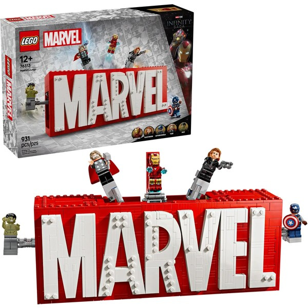 Kolekcionářský model LEGO Marvel s minifigurkami hrdinů
