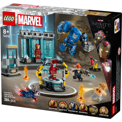 LEGO Marvel Iron Man a jeho laboratoř