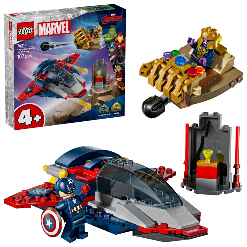LEGO® | Marvel 76319 Kapitán Amerika vs. Thanos