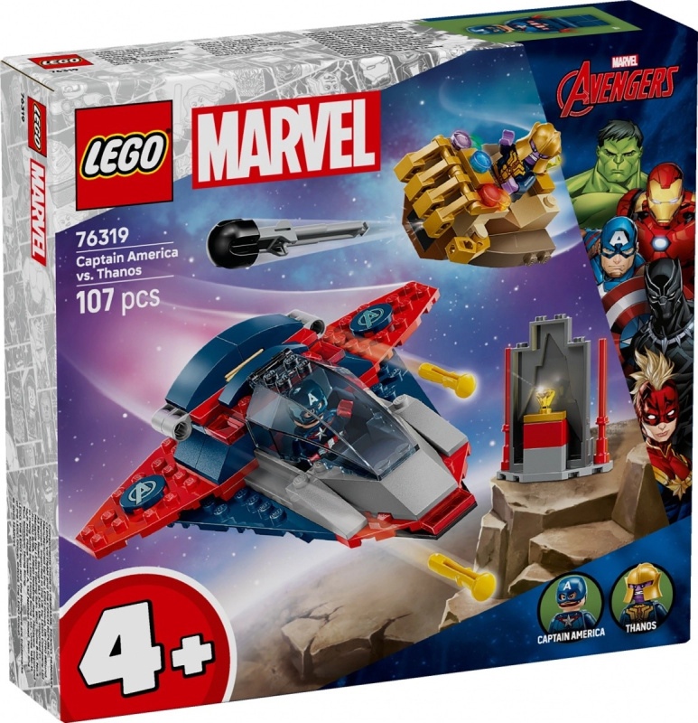 LEGO® | Marvel 76319 Kapitán Amerika vs. Thanos