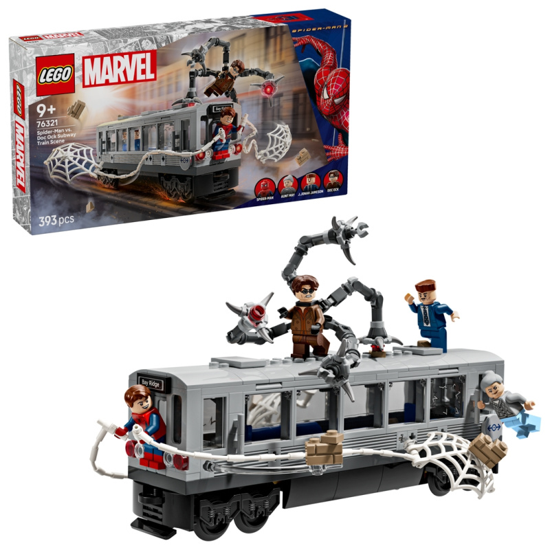 LEGO® | Marvel 76321 Spider-Man vs. Doc Ock: Scéna v metru