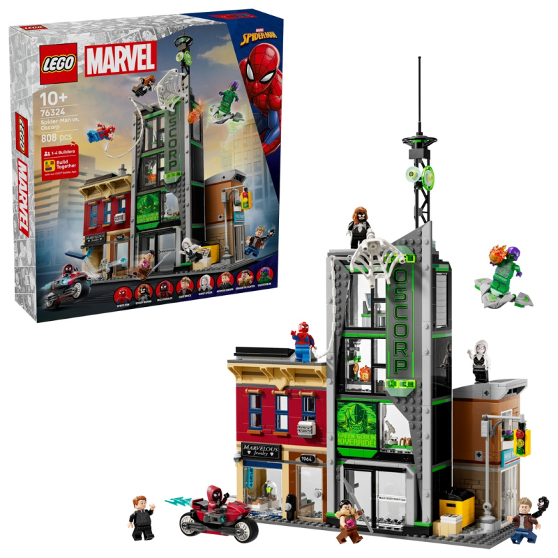 LEGO® | Marvel 76324 Spider-Man vs. Oscorp