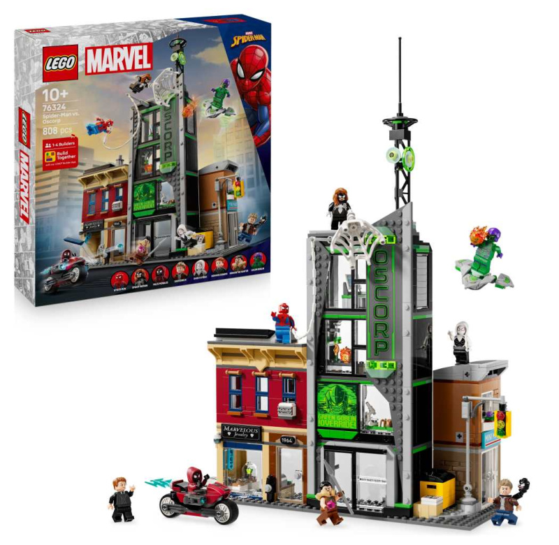 LEGO® | Marvel 76324 Spider-Man vs. Oscorp