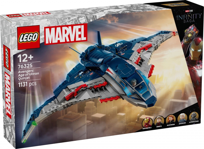 LEGO® | Marvel 76325 Avengers: Age of Ultron Stíhačka Quinjet