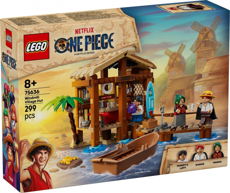 LEGO® ONE PIECE 75636 Chatrč v Mlýnové vesnici