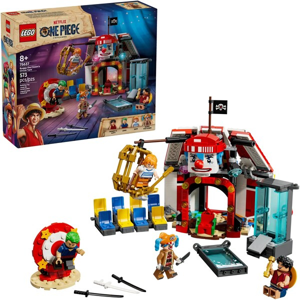 LEGO® ONE PIECE 75637 Klaun Buggy a jeho cirkusový stan