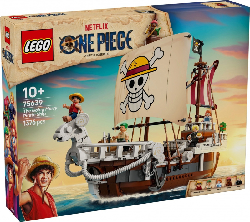 LEGO® ONE PIECE 75639 Pirátská loď Plovoucí Merry