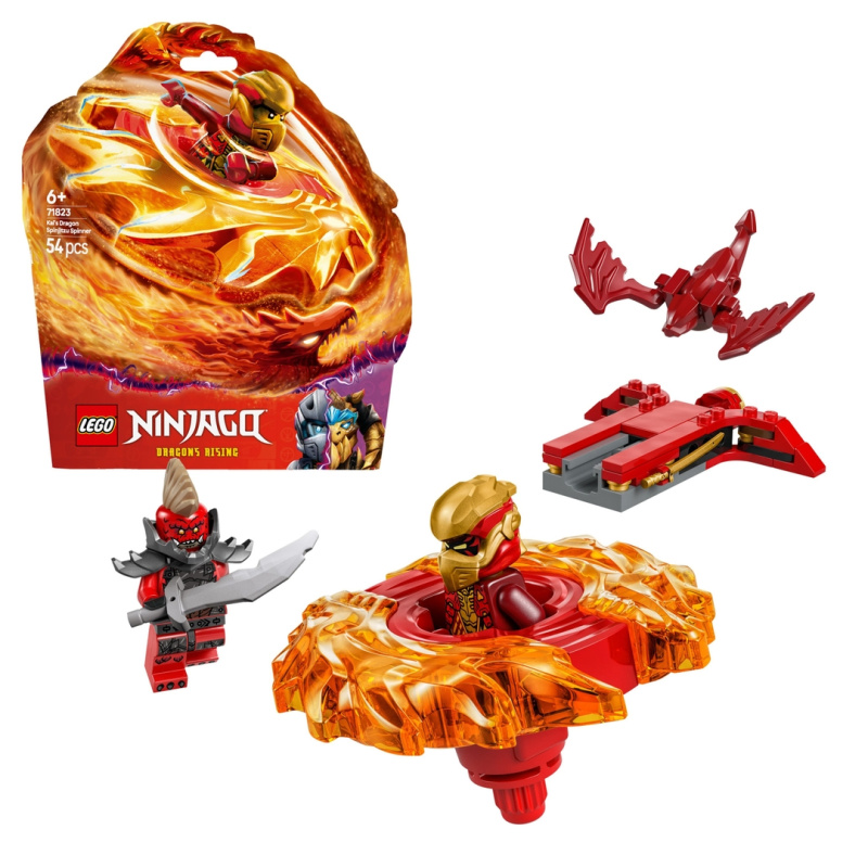 LEGO® NINJAGO 71823 Kaiův dračí Spinjitzu spinner