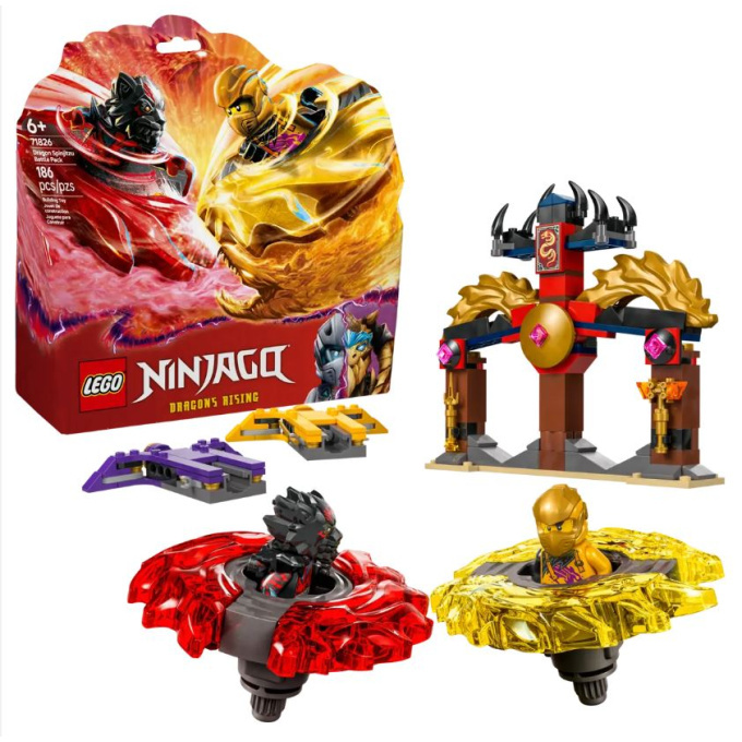 LEGO® NINJAGO 71826 Bitevní balíček dračího Spinjitzu