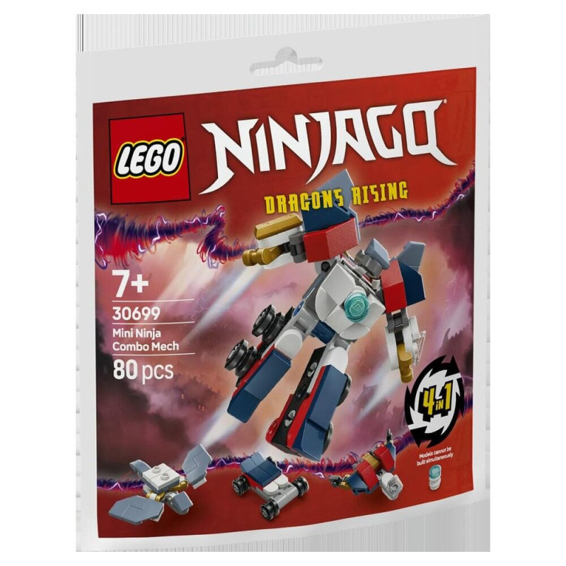 LEGO® 30699 NINJAGO Miniaturní nindžovský kombinovaný robot
