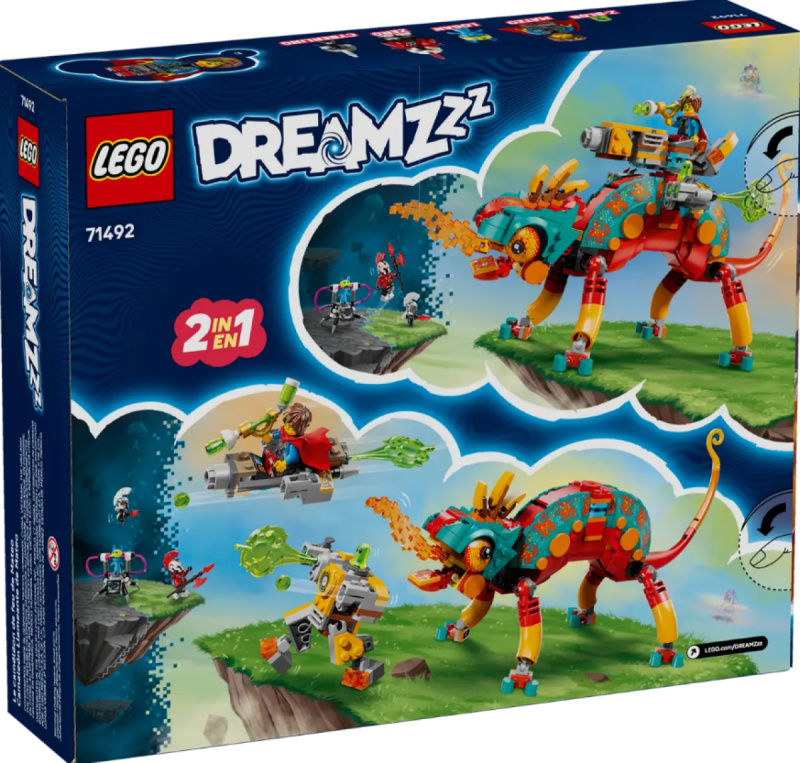 LEGO® DREAMZzz™ 71492 Mateo a jeho ohnivý chameleon