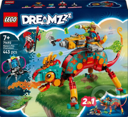 LEGO® DREAMZzz™ 71492 Mateo a jeho ohnivý chameleon