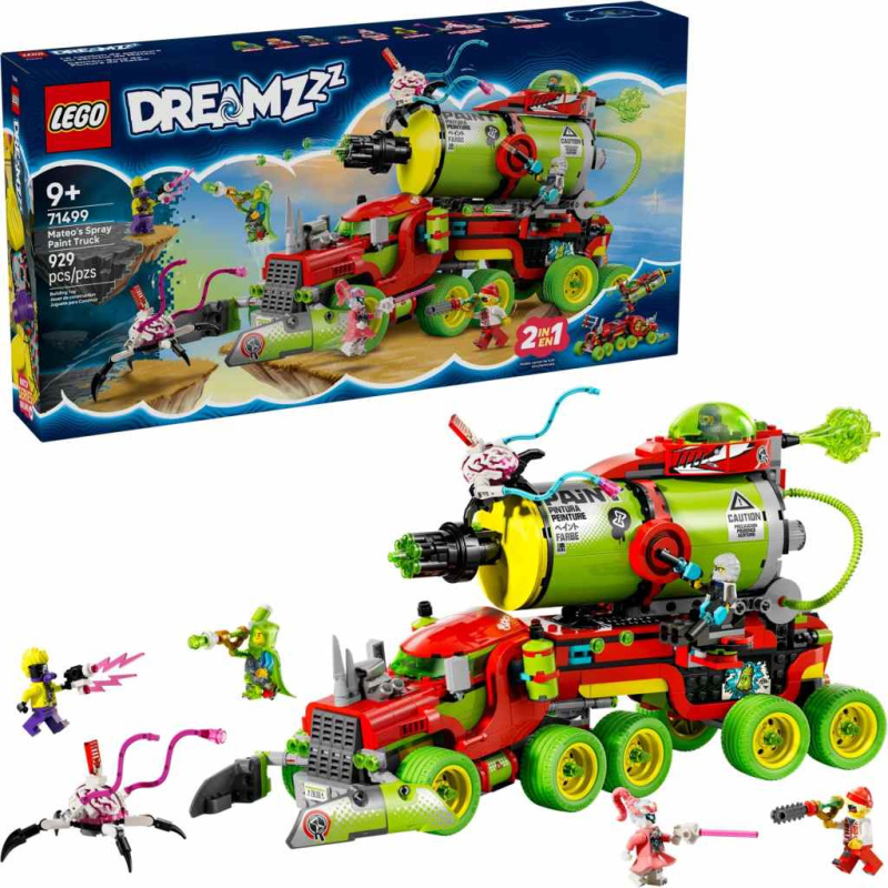 LEGO® DREAMZzz™ 71499 Mateovo vozidlo v podobě barvy ve spreji