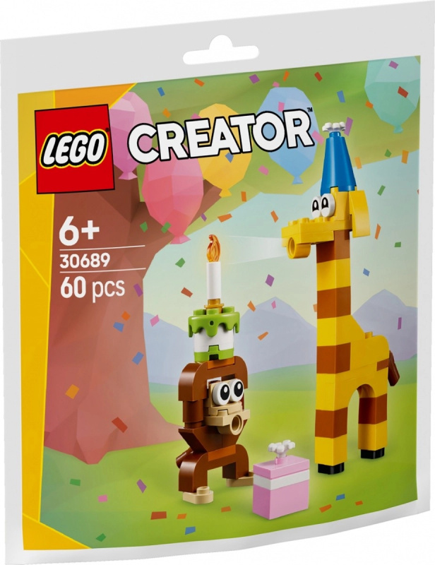 LEGO® 30689 CREATOR Zvířátka na narozeninové oslavě