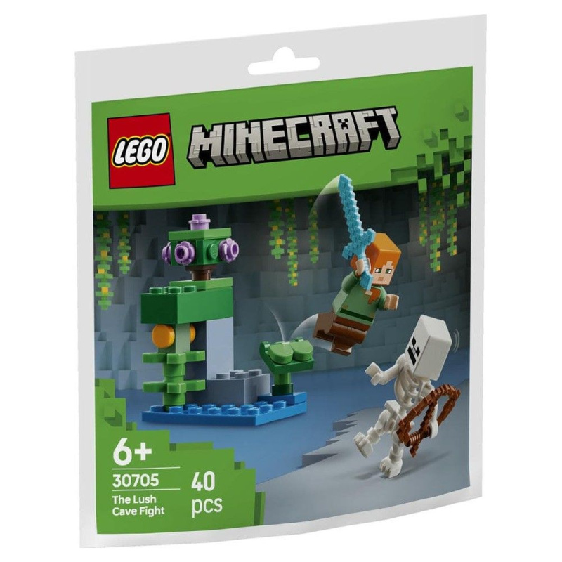 LEGO® 30705 MINECRAFT® Bitva v zarostlé jeskyni