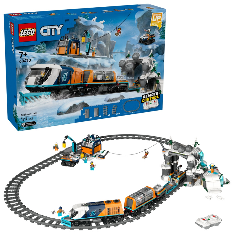 LEGO® City 60470 Polární expres pro průzkumníky Arktidy