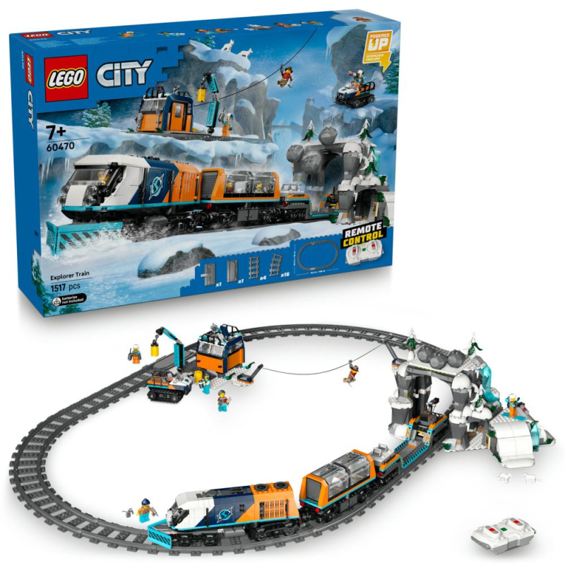 LEGO® City 60470 Polární expres pro průzkumníky Arktidy