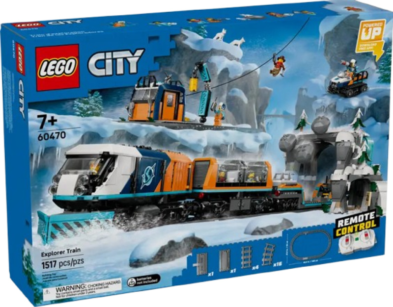 LEGO® City 60470 Polární expres pro průzkumníky Arktidy