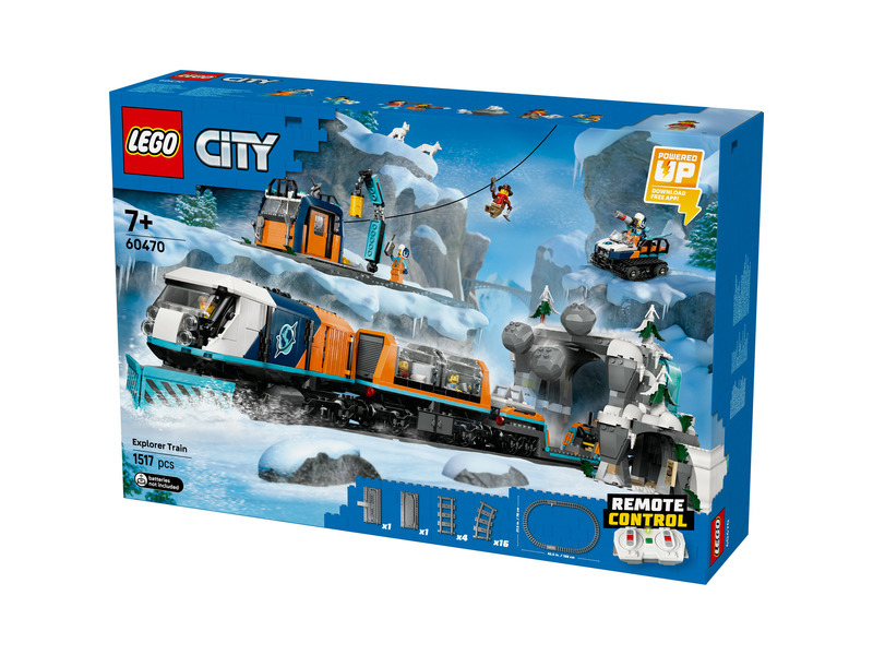 LEGO® City 60470 Polární expres pro průzkumníky Arktidy