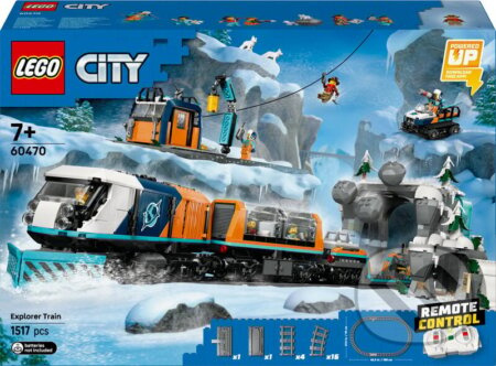 LEGO® City 60470 Polární expres pro průzkumníky Arktidy