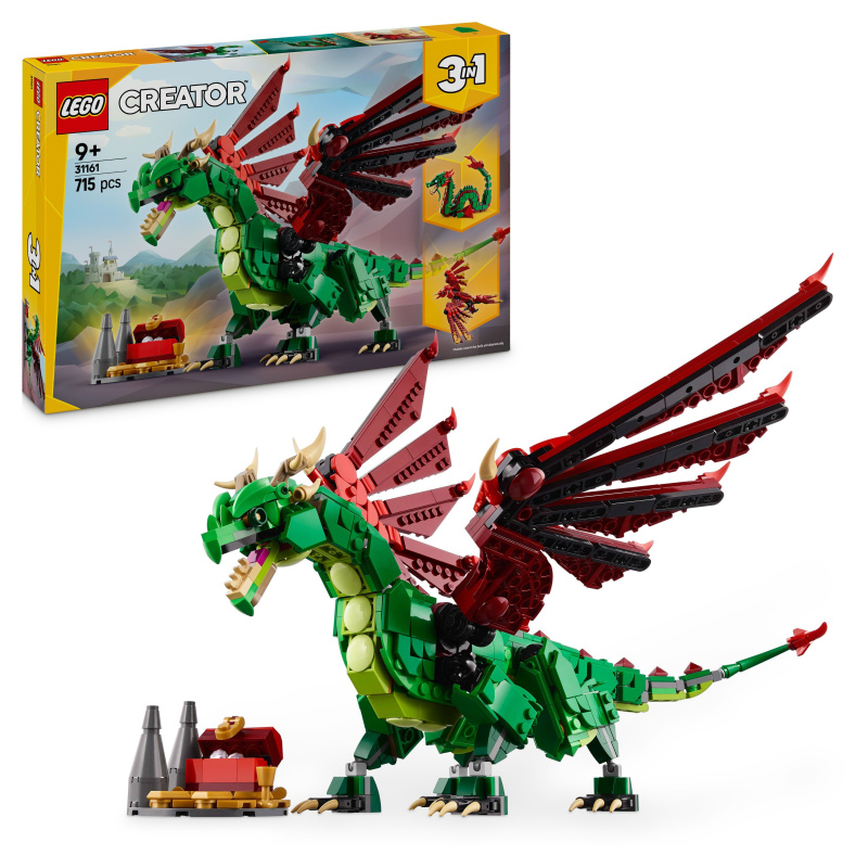 Lego Creator středověký drak