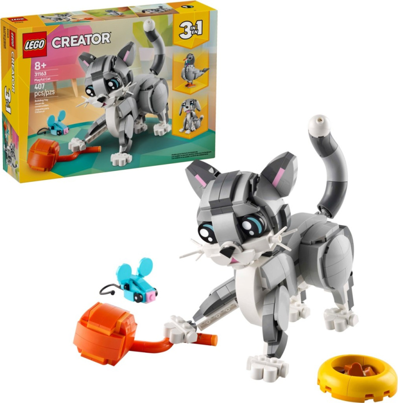 LEGO® Creator 3v1 31163 Hravá kočka