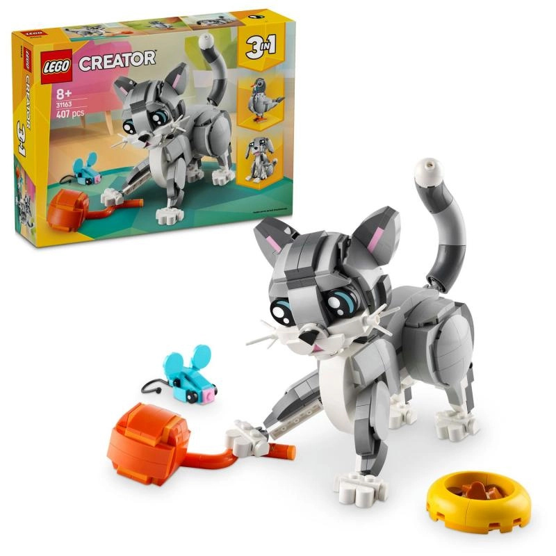 LEGO® Creator 3v1 31163 Hravá kočka