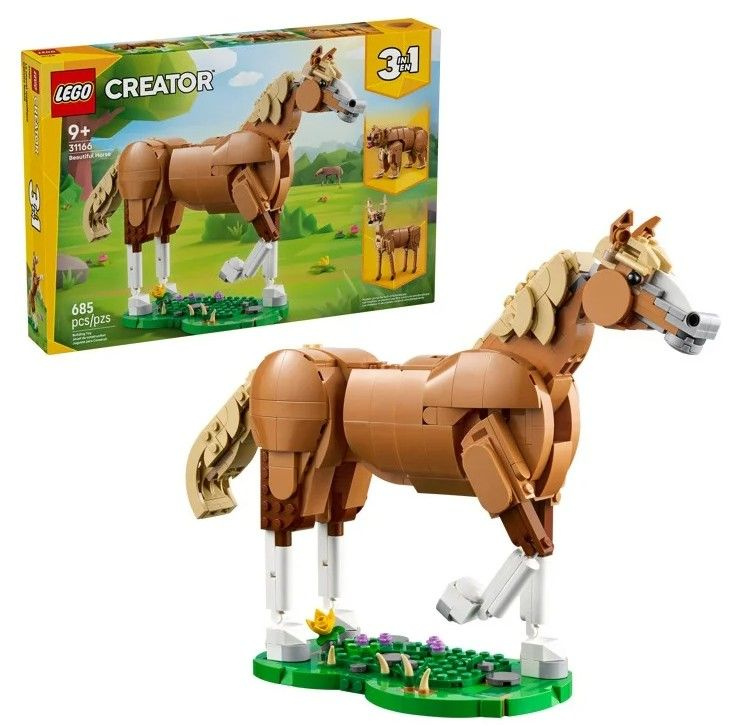 LEGO® Creator 3v1 31166 Krásný kůň