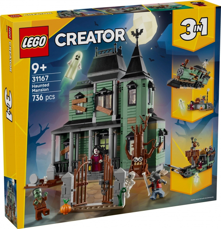 LEGO® Creator 3v1 31167 Strašidelný dům