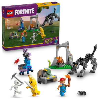 LEGO® Fortnite® 77075 Peely a Sparkplug a jejich tábořiště