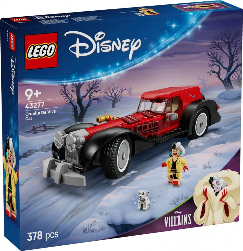 LEGO Disney auto Cruelly De Vil
