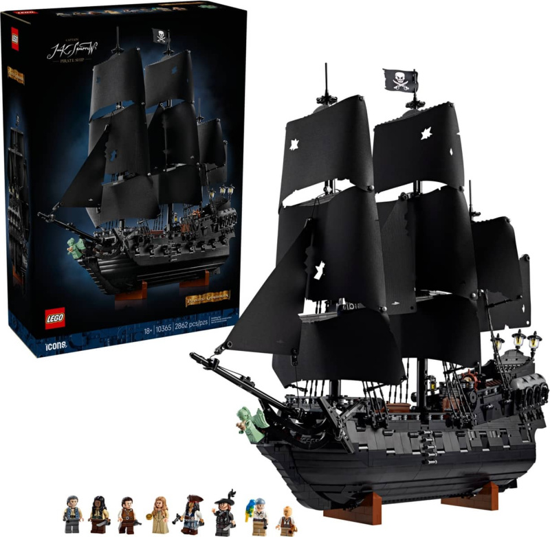 LEGO LEGO® Icons 10365 Pirátská loď kapitána Jacka Sparrowa