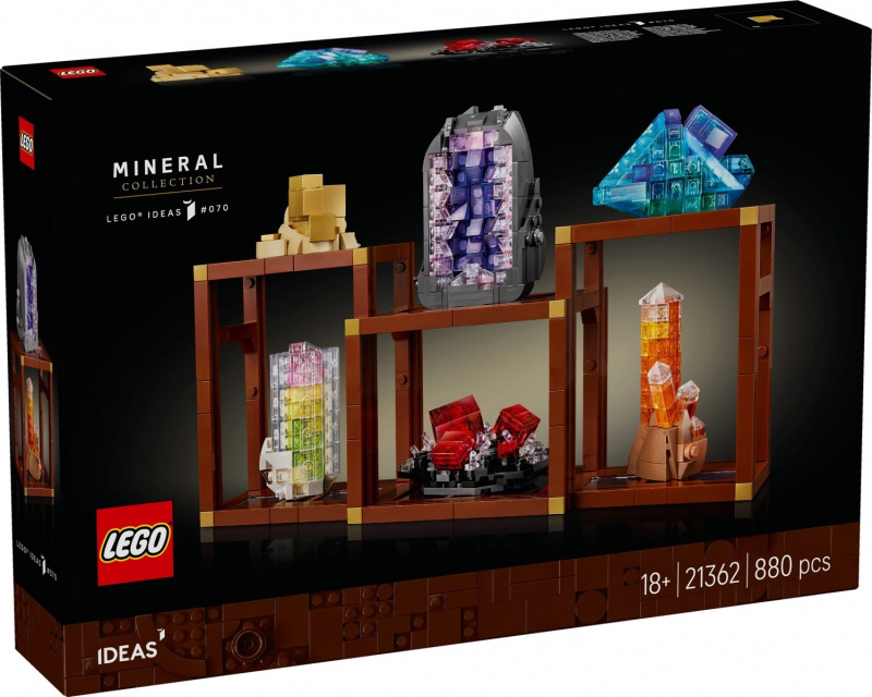 LEGO® Ideas 21362 Sbírka minerálů