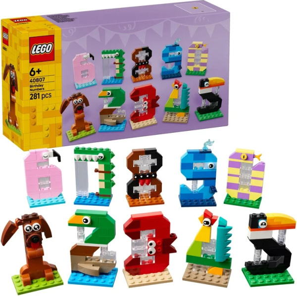LEGO LEGO® Iconic 40807 Narozeninová čísla