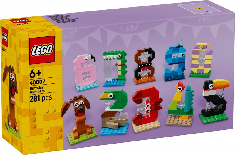 LEGO LEGO® Iconic 40807 Narozeninová čísla