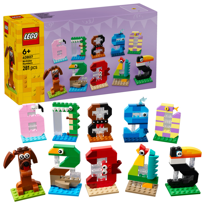 LEGO LEGO® Iconic 40807 Narozeninová čísla