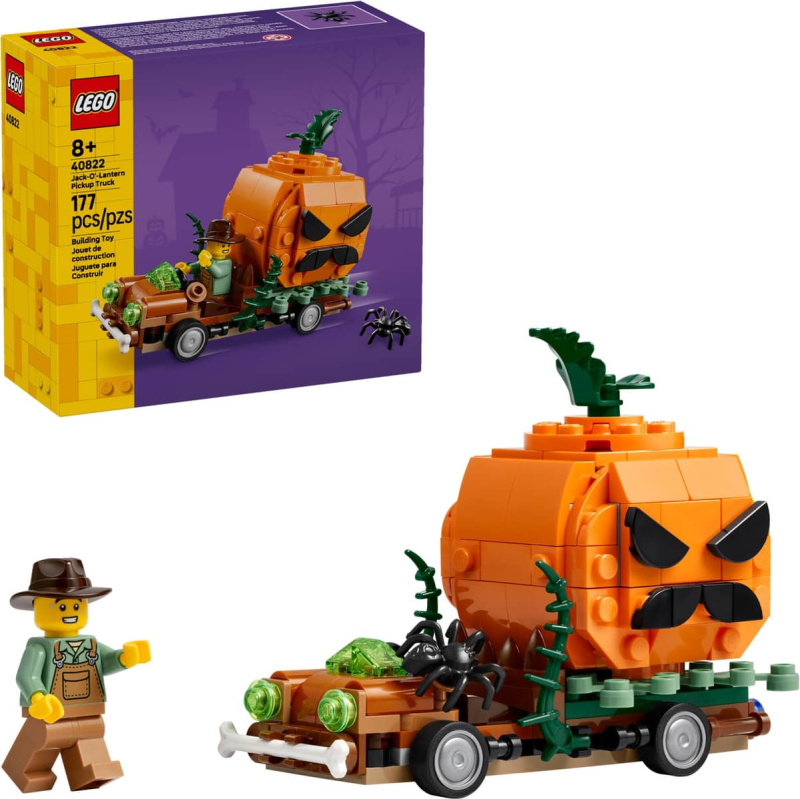 LEGO LEGO® Iconic 40822 Pick-up s halloweenskými dýněmi