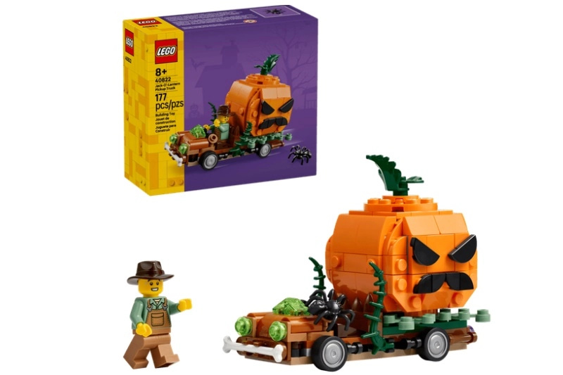 LEGO LEGO® Iconic 40822 Pick-up s halloweenskými dýněmi