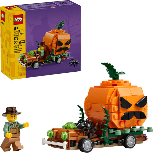LEGO LEGO® Iconic 40822 Pick-up s halloweenskými dýněmi