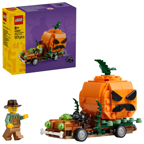 LEGO LEGO® Iconic 40822 Pick-up s halloweenskými dýněmi