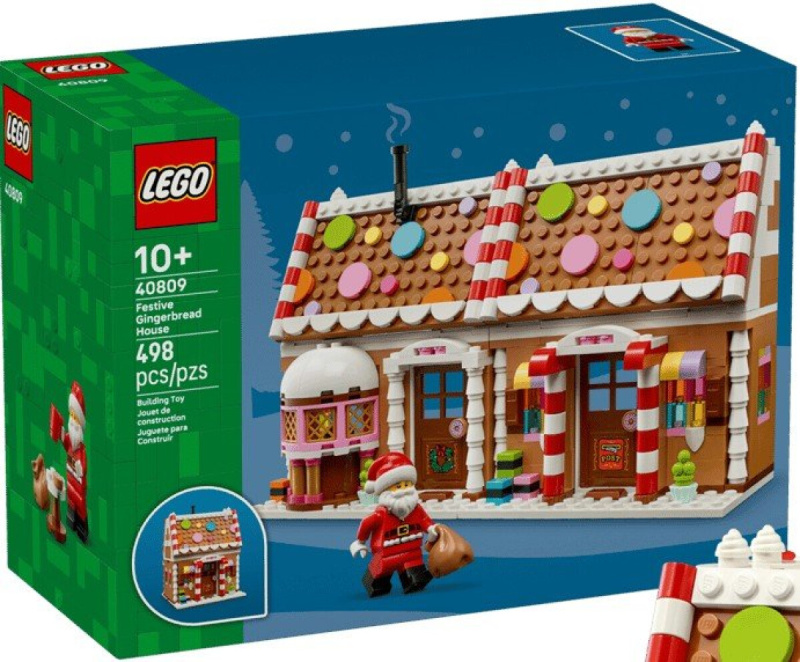 Lego Iconic vánoční perníková chaloupka