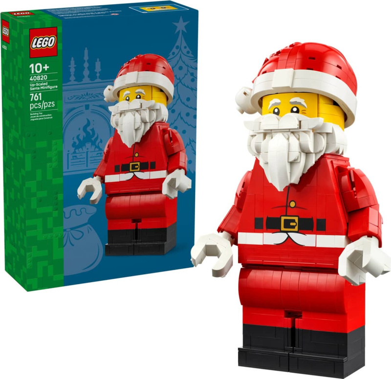 LEGO® Iconic 40820 Zvětšená minifigurka Santy