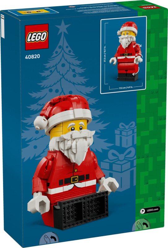 LEGO® Iconic 40820 Zvětšená minifigurka Santy