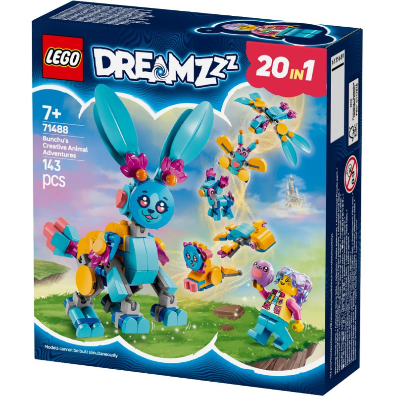 LEGO® DREAMZzz™ 71488 Bunchu a kreativní zvířecí dobrodružství