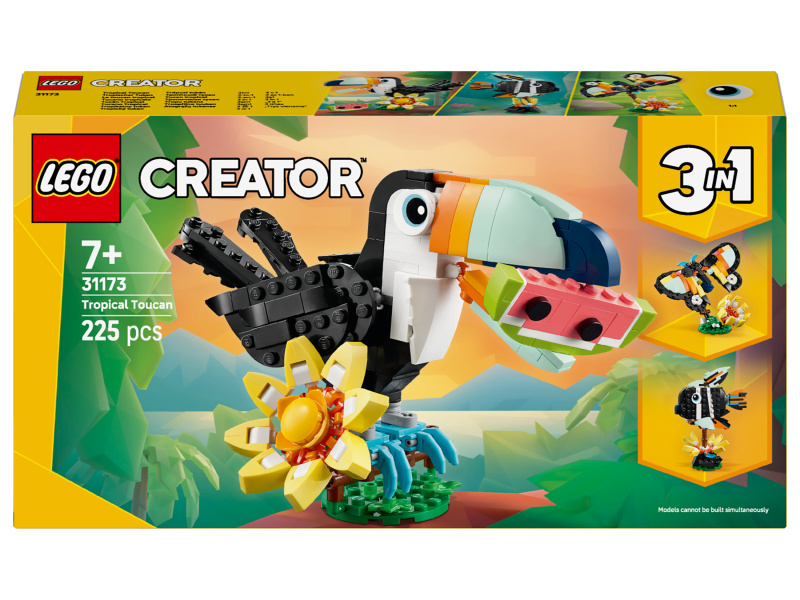 LEGO® Creator 3v1 31173 Divoká zvířata: Tropický tukan