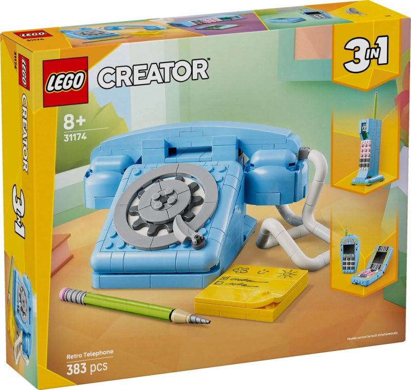 LEGO® Creator 3v1 31174 Retro telefon