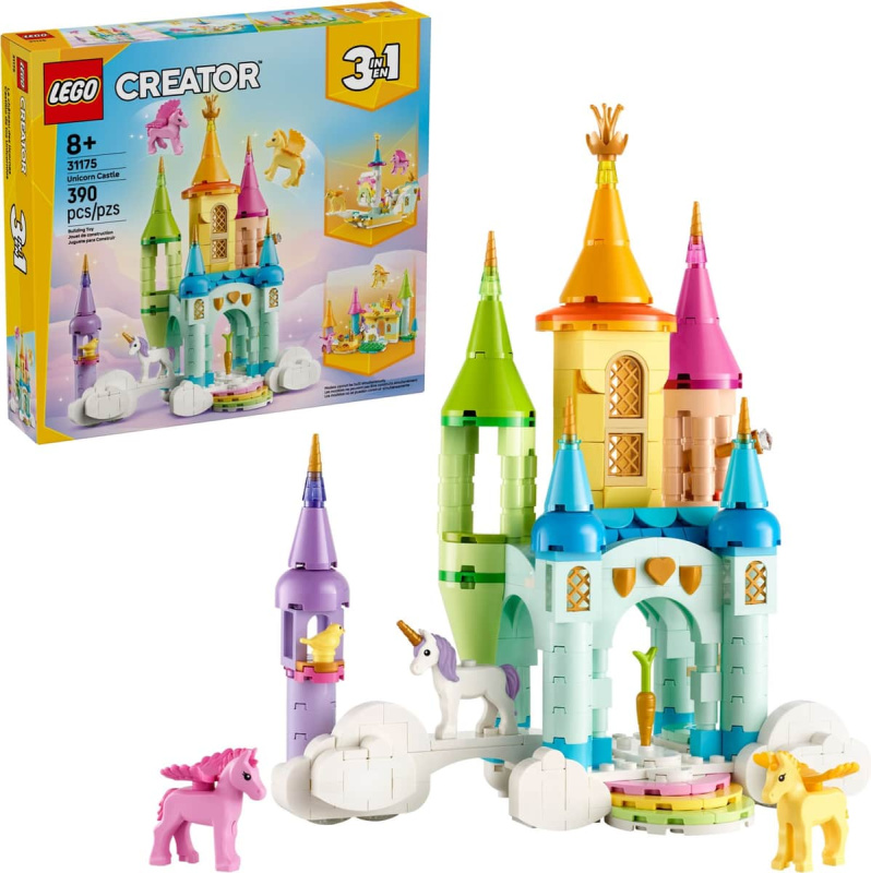 LEGO® Creator 3v1 31175 Hrad s jednorožci