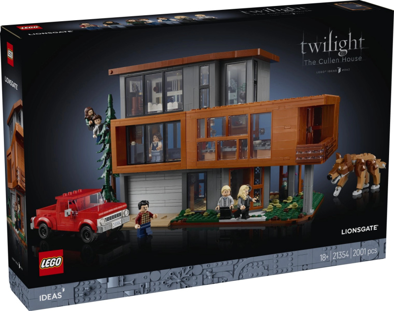 LEGO® Ideas 21354 Stmívání: Dům Cullenových