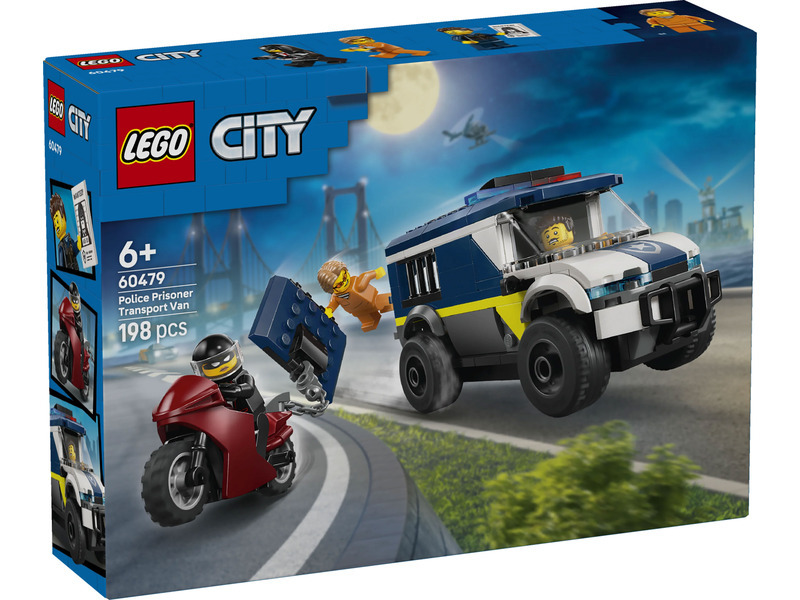 LEGO® City 60479 Policejní dodávka pro převoz vězňů